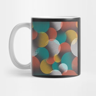 colorful Seamless dot Patterns Mug